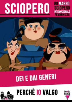 l’8 marzo sciopero dai e dei generi
