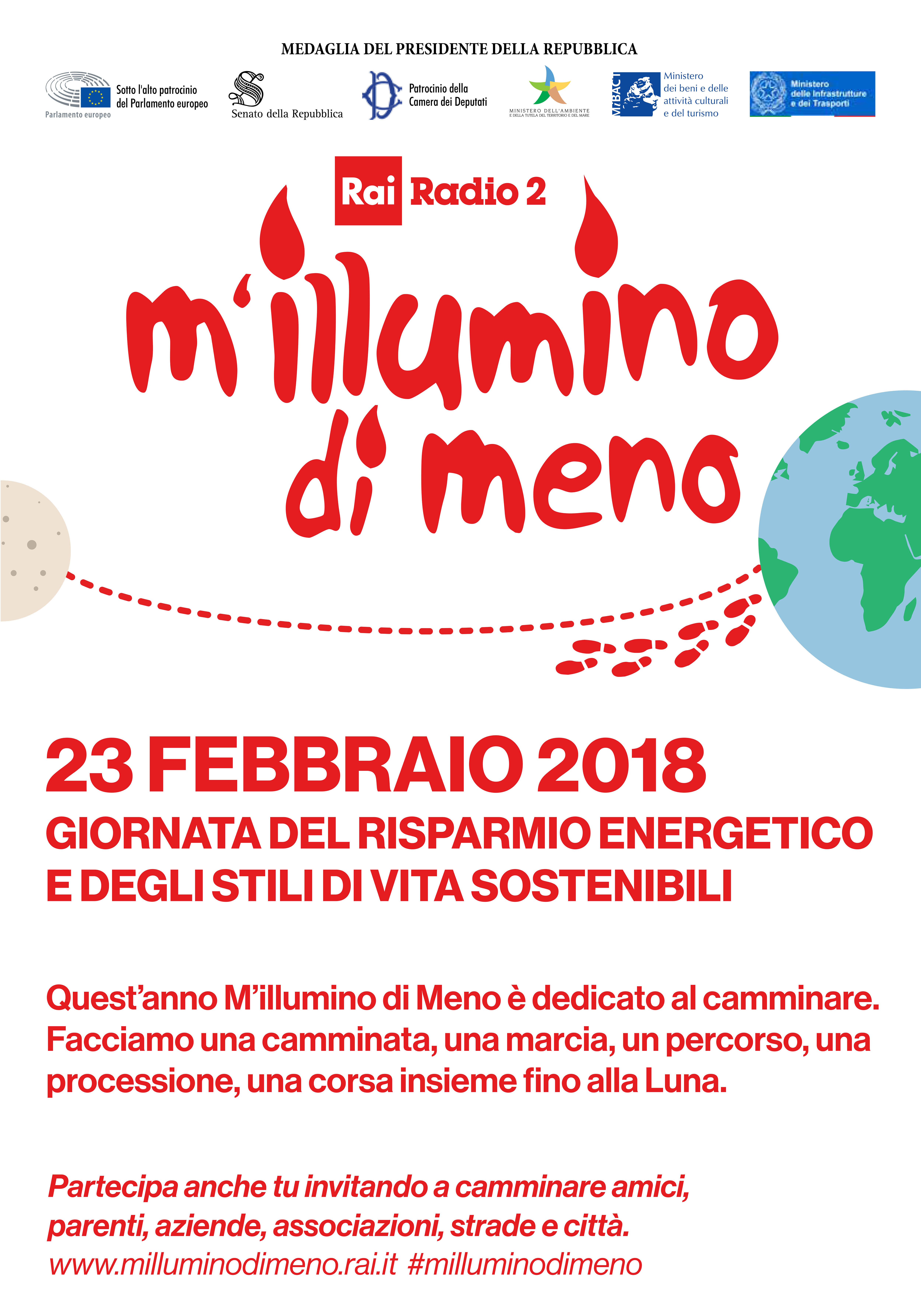 M’ILLUMINO DI MENO 2018