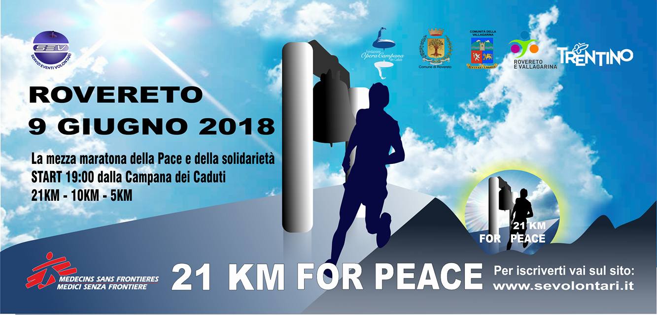 LA MEZZA MARATONA della PACE e della SOLIDARIETA’