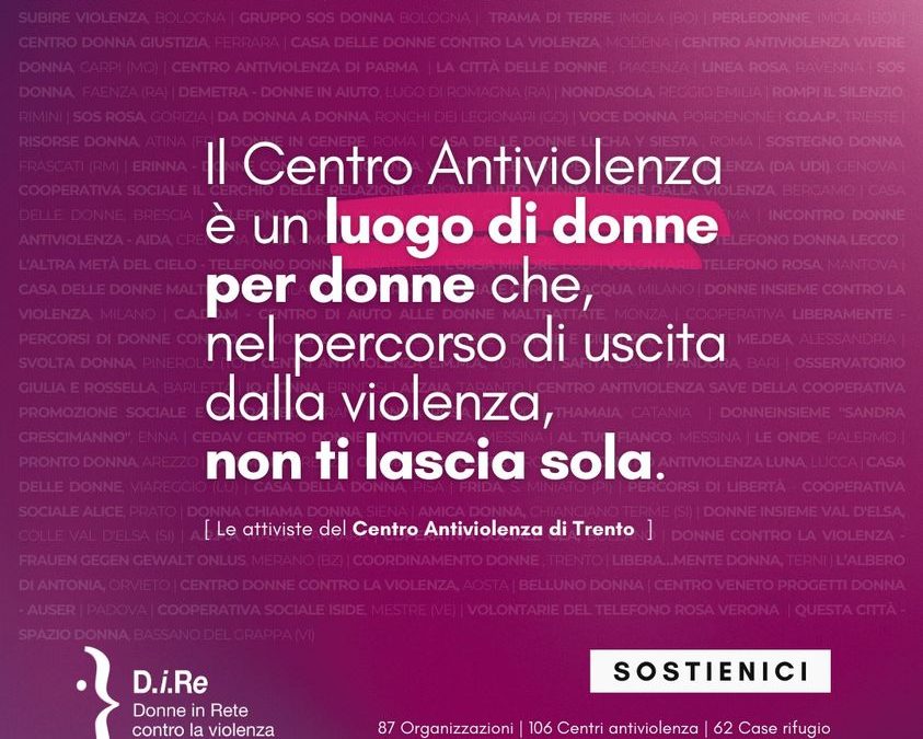 I centri antiviolenza