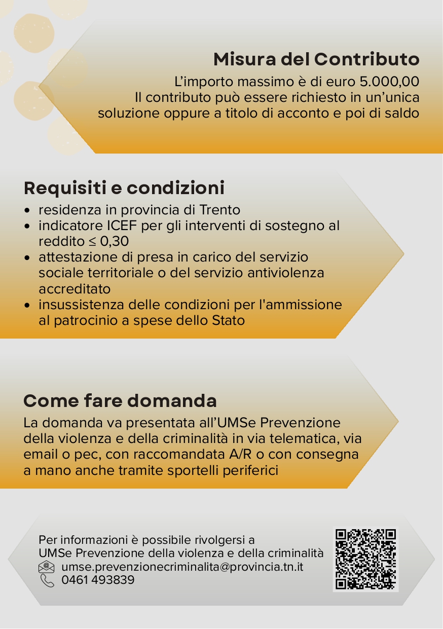 contributo di solidarietà requisiti