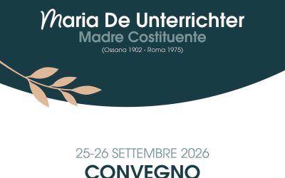 Convegno Maria De Unterrichter